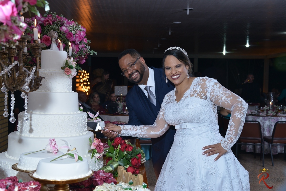 recepção de casamento no salão de festas do instituto israel pinheiro