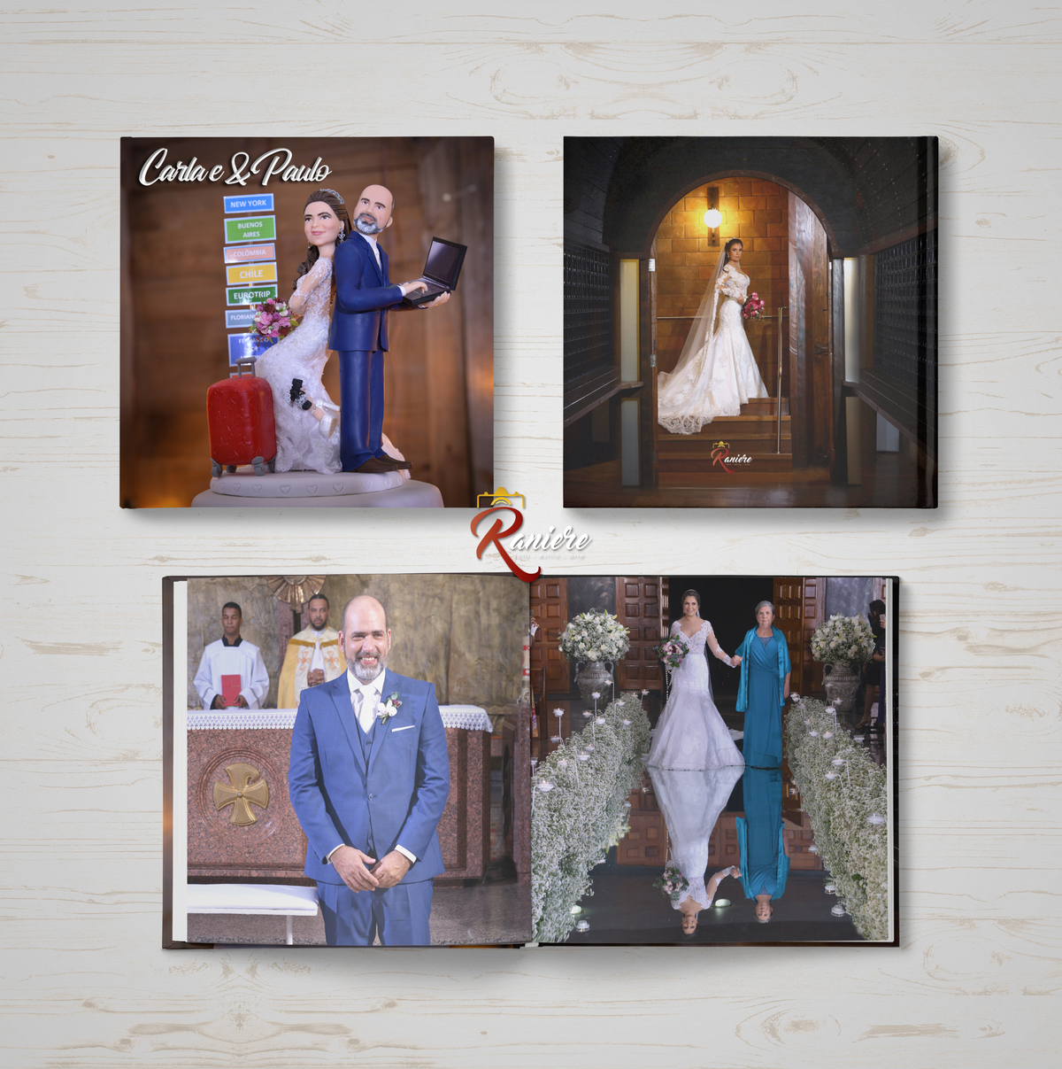 Album fotográfico de casamento