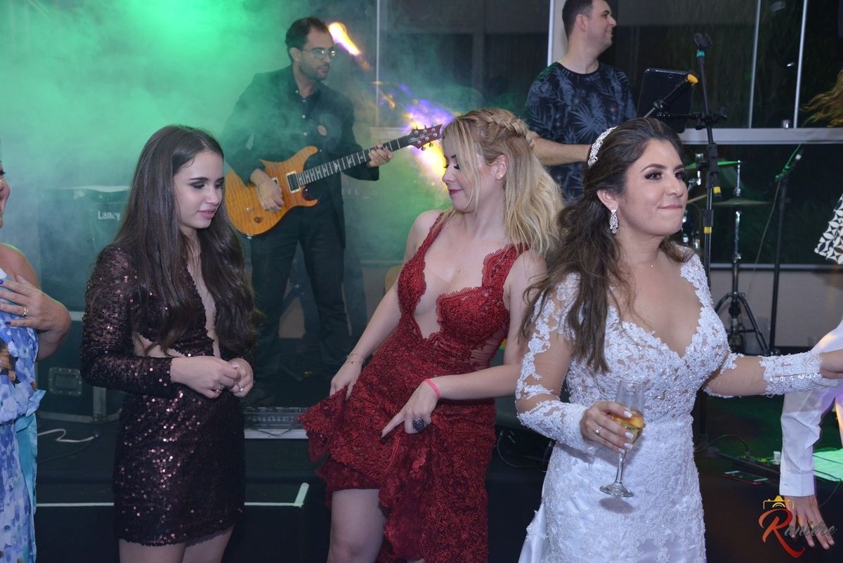 festa de casamento na Mansão da Hortências