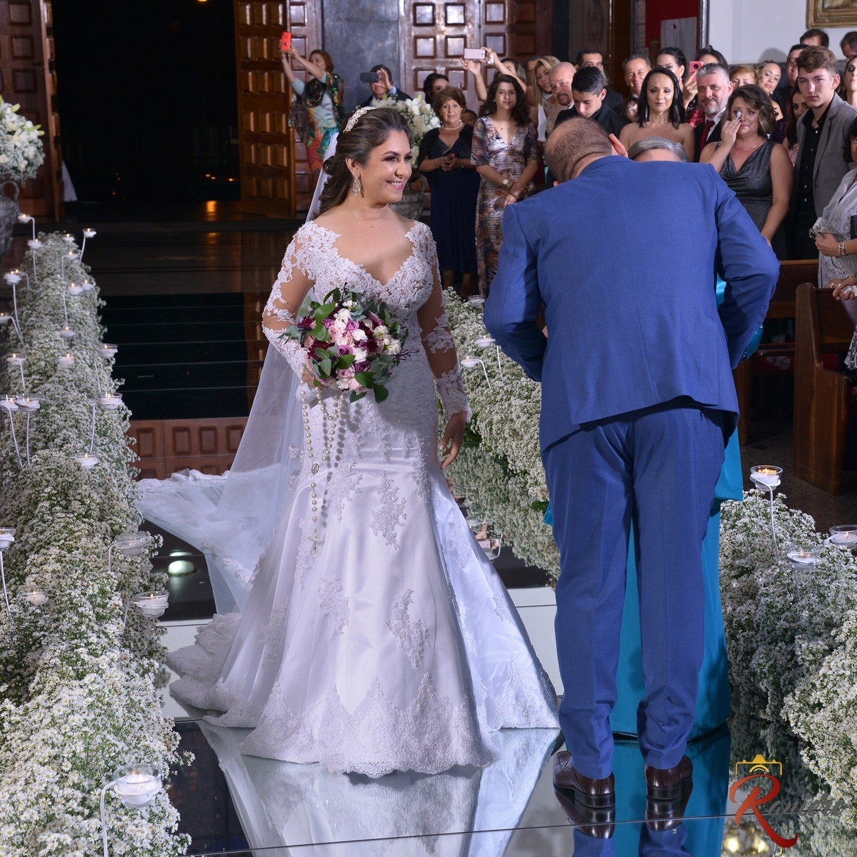 vestido de noiva -casamento igreja nossa senhora da saude 