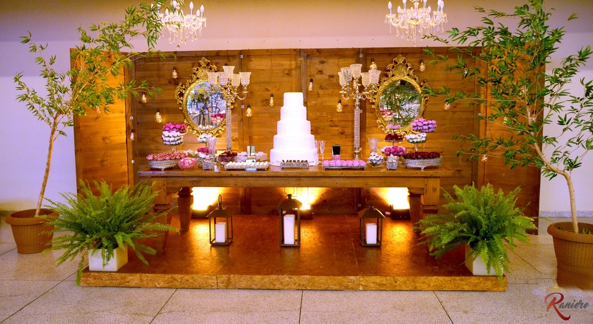 decoração de casamento no salão de festas Mansaõ das Ortencias