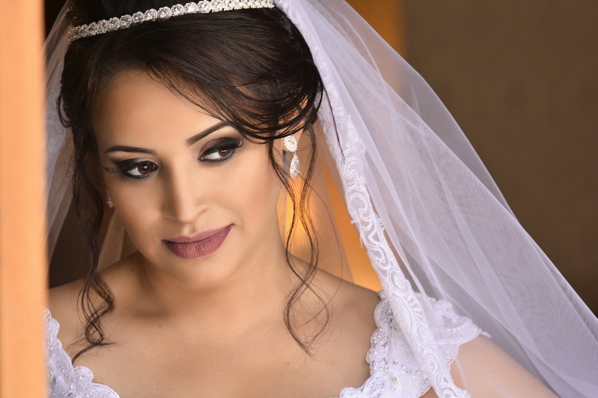 Maquiagem de noiva- foto de noiva