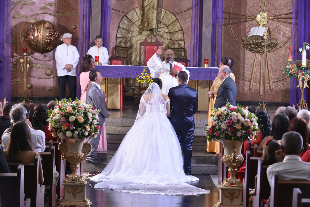 Casamento na igreja São paulo Apostolo Brasilia DF