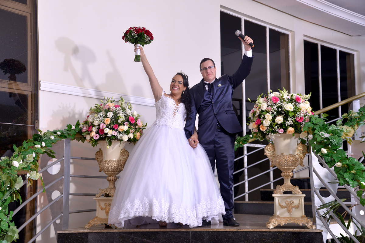 recepção de casamento no salão supremum 