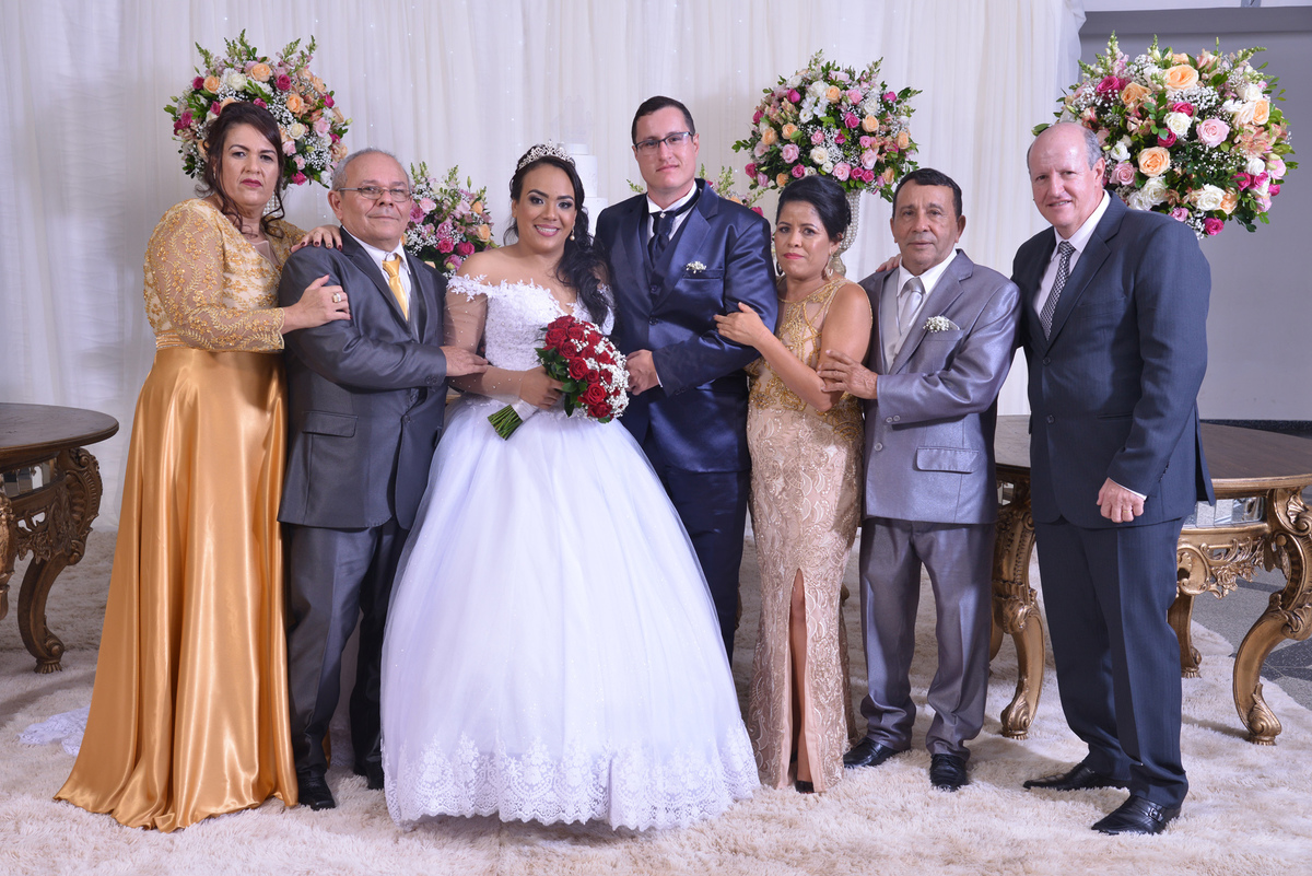 fotos de casamento no salão de festas supremum