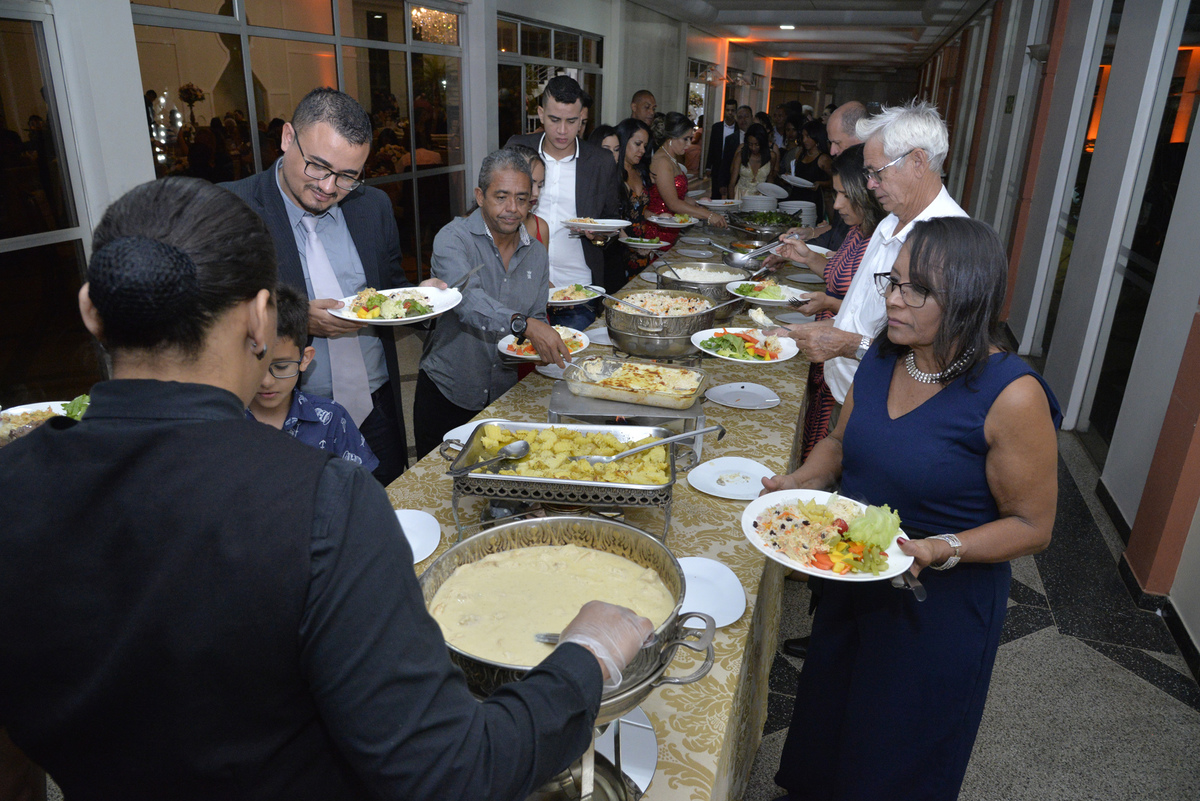 biffe de casamento no salão de festas Supremum