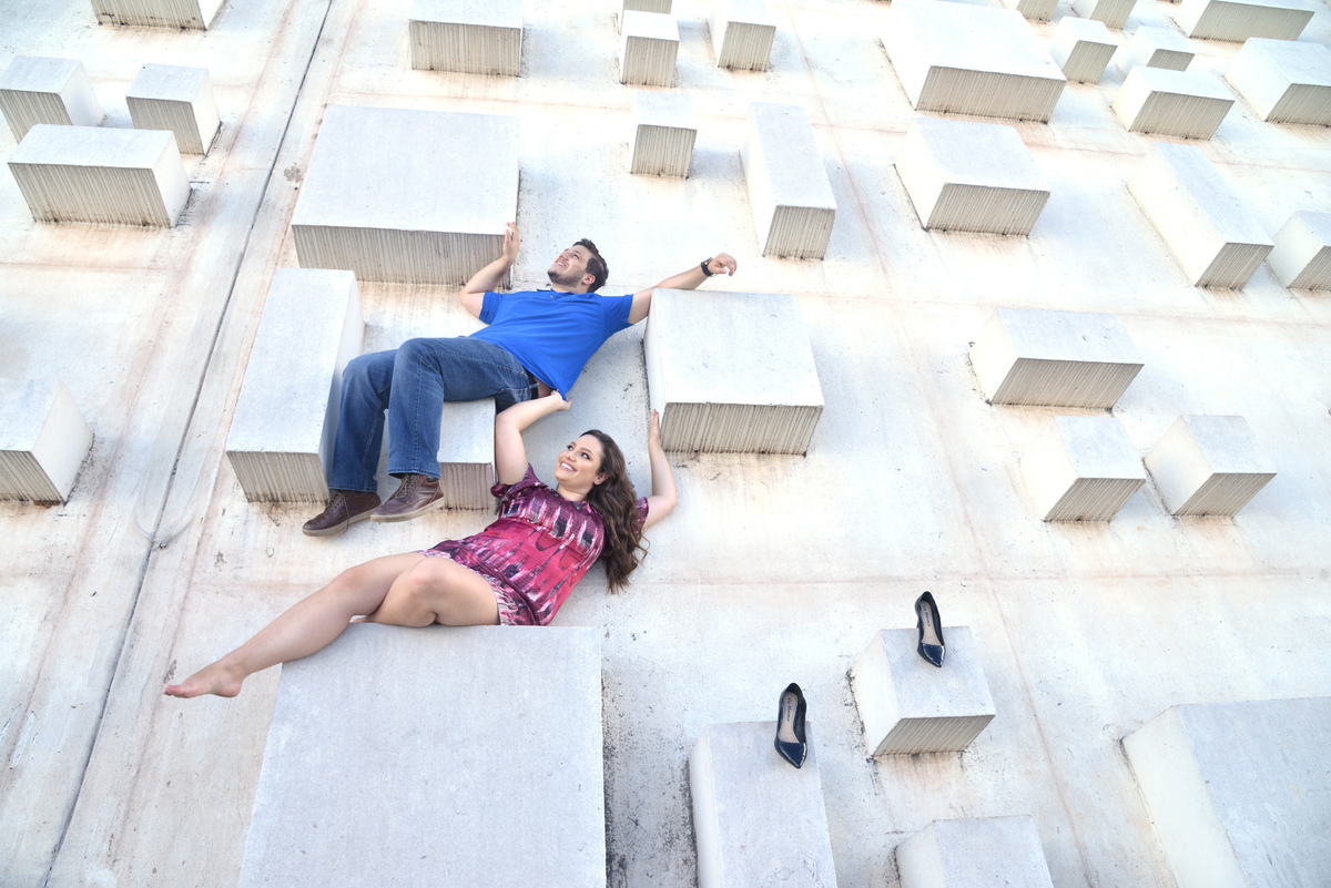 Ensaio fotográfico no Teatro nacional