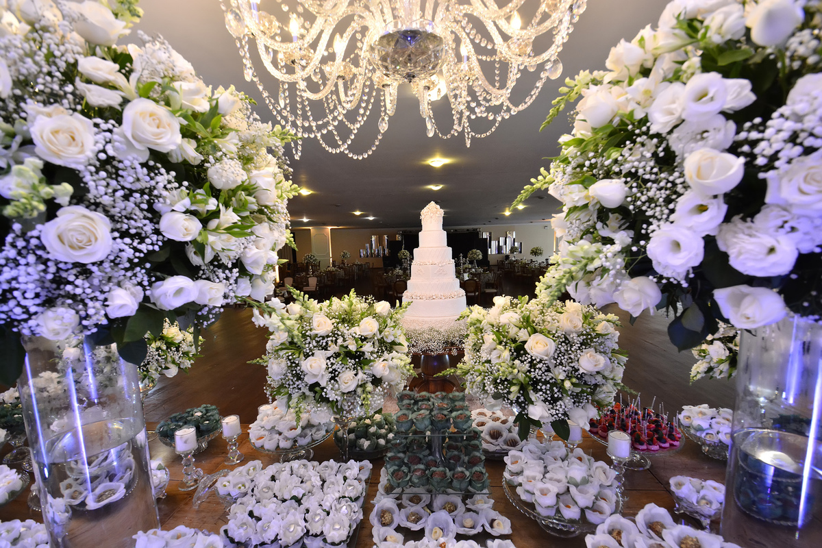 decoração de casamento no clube do exercito salão nobre
