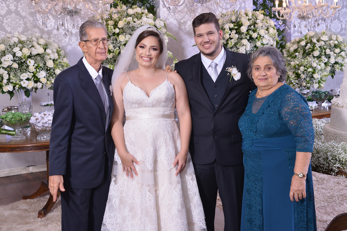 fotos de recepção de casamento no salão nobre do clube do exercito