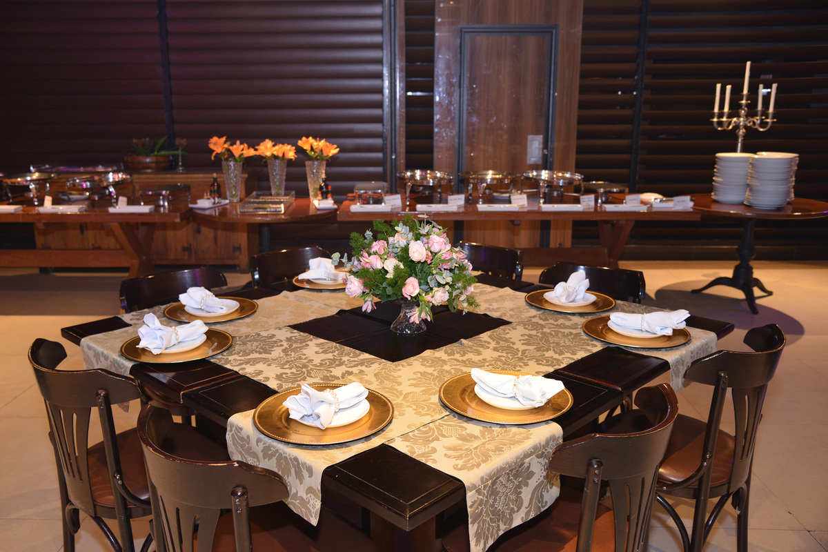 decoração de casamento no restaurante Coco Bambu