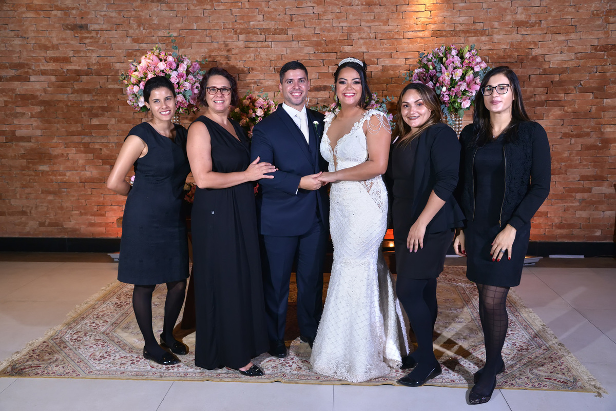 cerimonial Ana Claudia no restaurante coco bambu