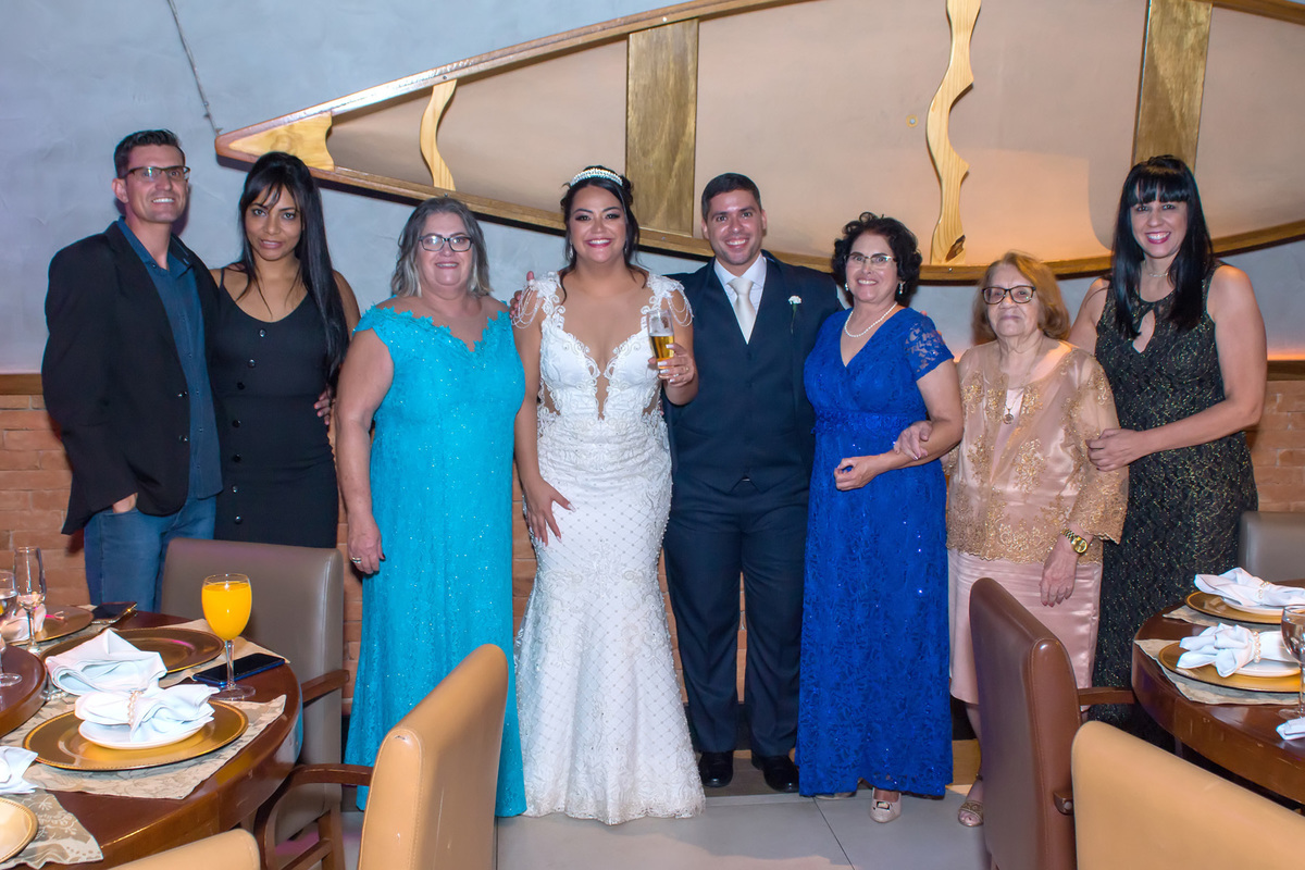 Recepção de casamento no restaurante coco Bambu Brasilia DF