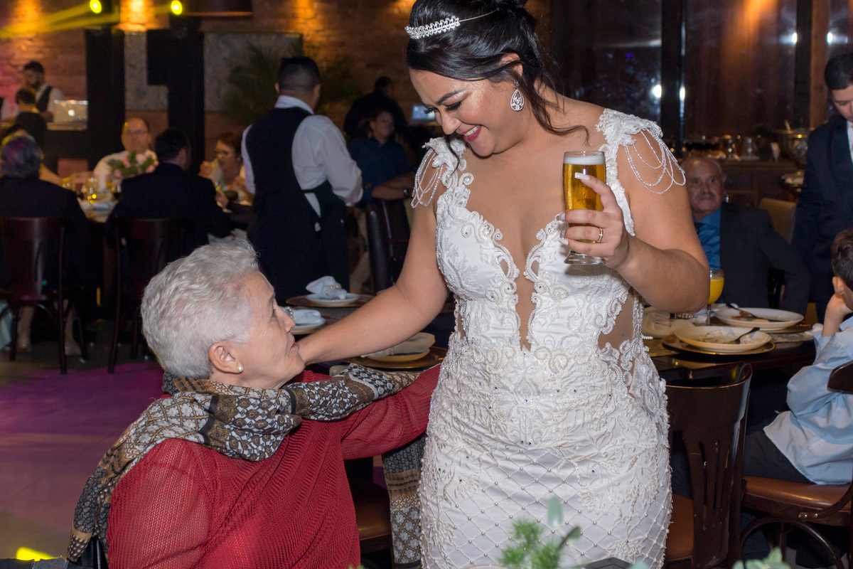 Recepção de casamento no restaurante Coco Bambu Brasilia DF