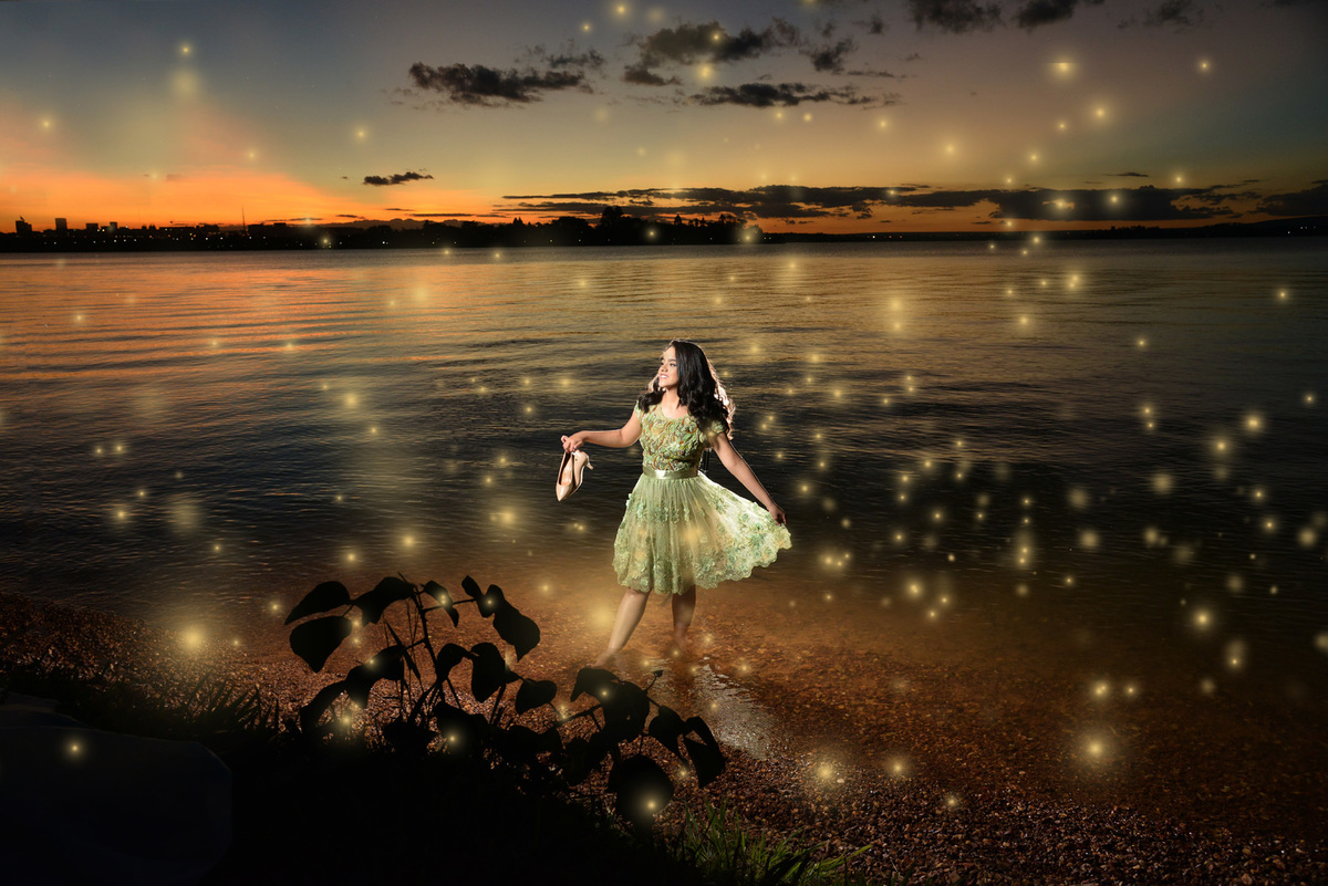 Fotos de debutante na ermida dom bosco