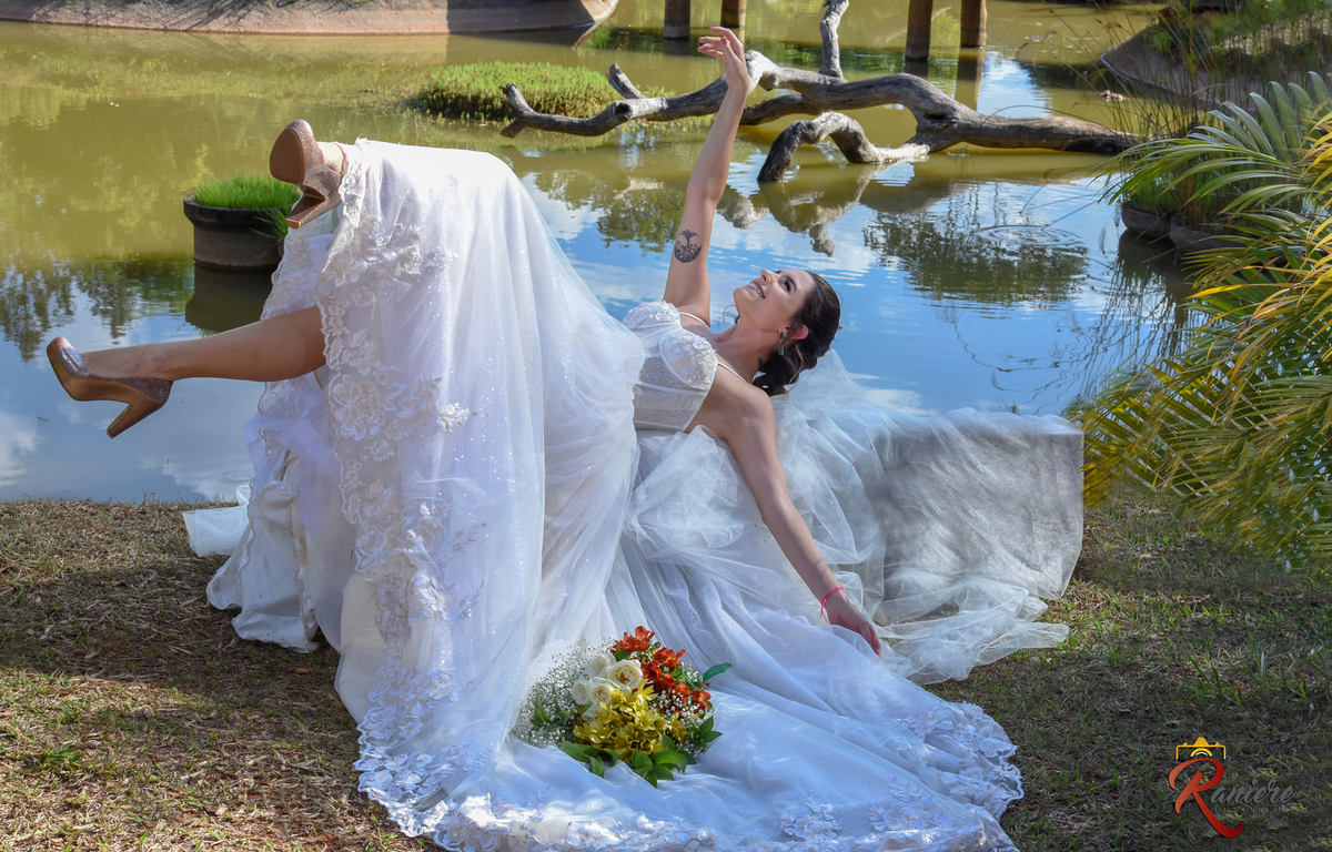 Ensaio de noiva no jardim borânico Brasilia 