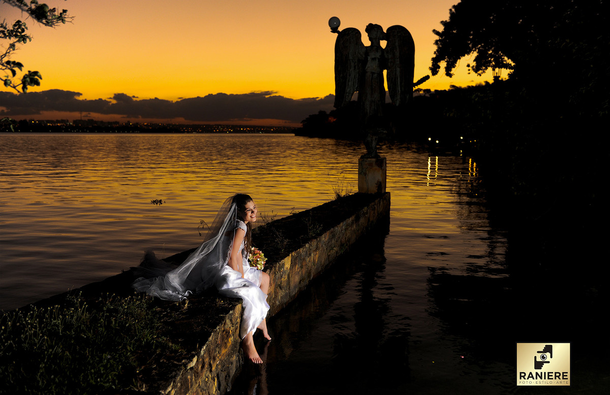 Ensaio noiva no lago-previa de noiva