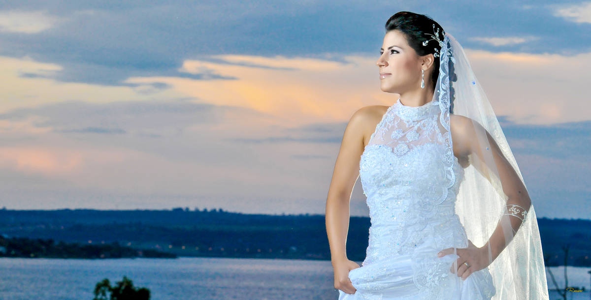 previa de noiva-vestido de noiva