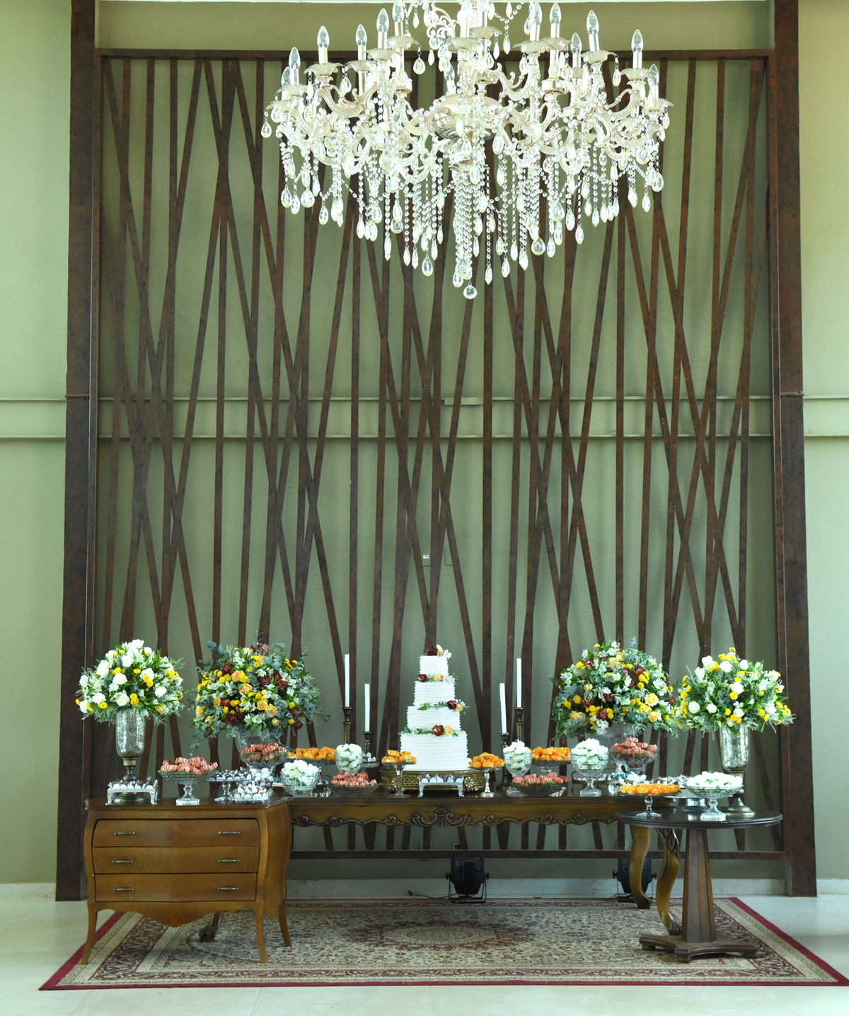 decoração do salão de festas espaço panorama