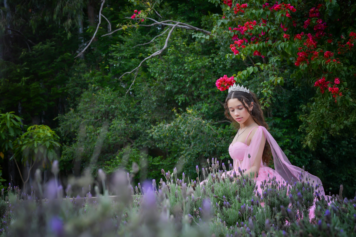 Ensaio fotográfico de 15 anos