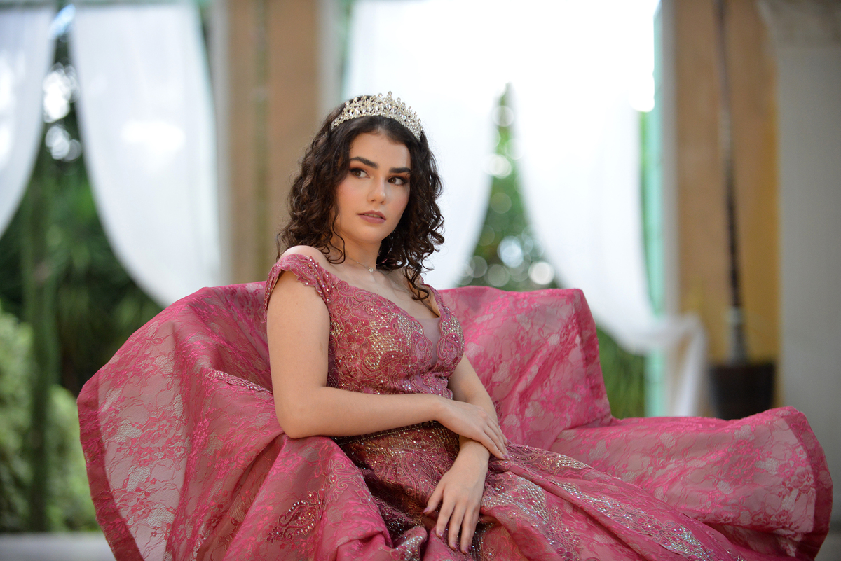 Ensaio de 15 anos no Villa Giardini