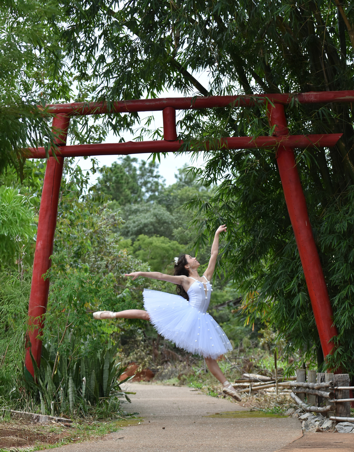 Ensaio fotográfico de Bailarina