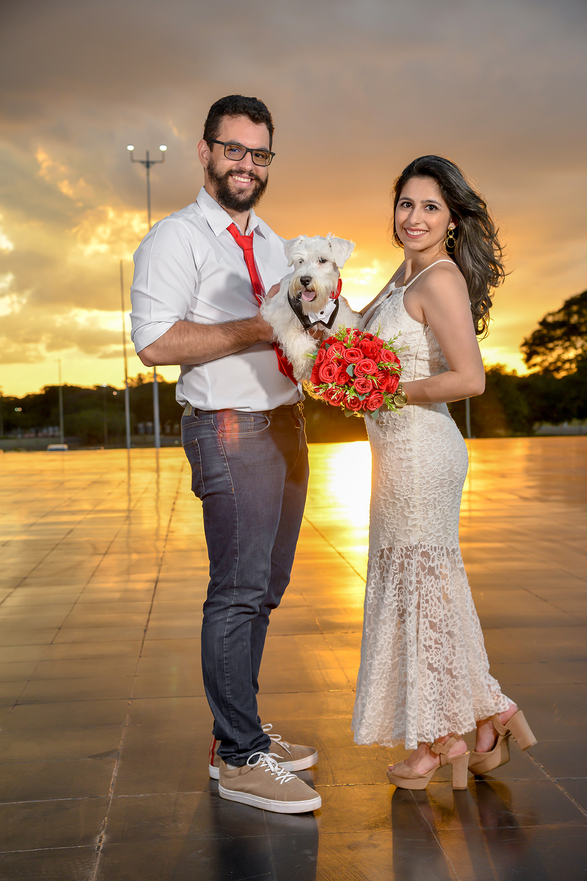 Ensaio Românticos Com Pet