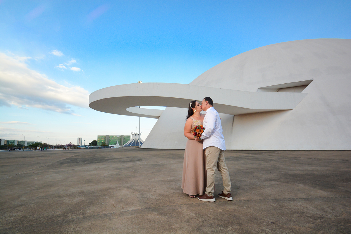  Ensaio fotográfico no Museu nacional de Brasília