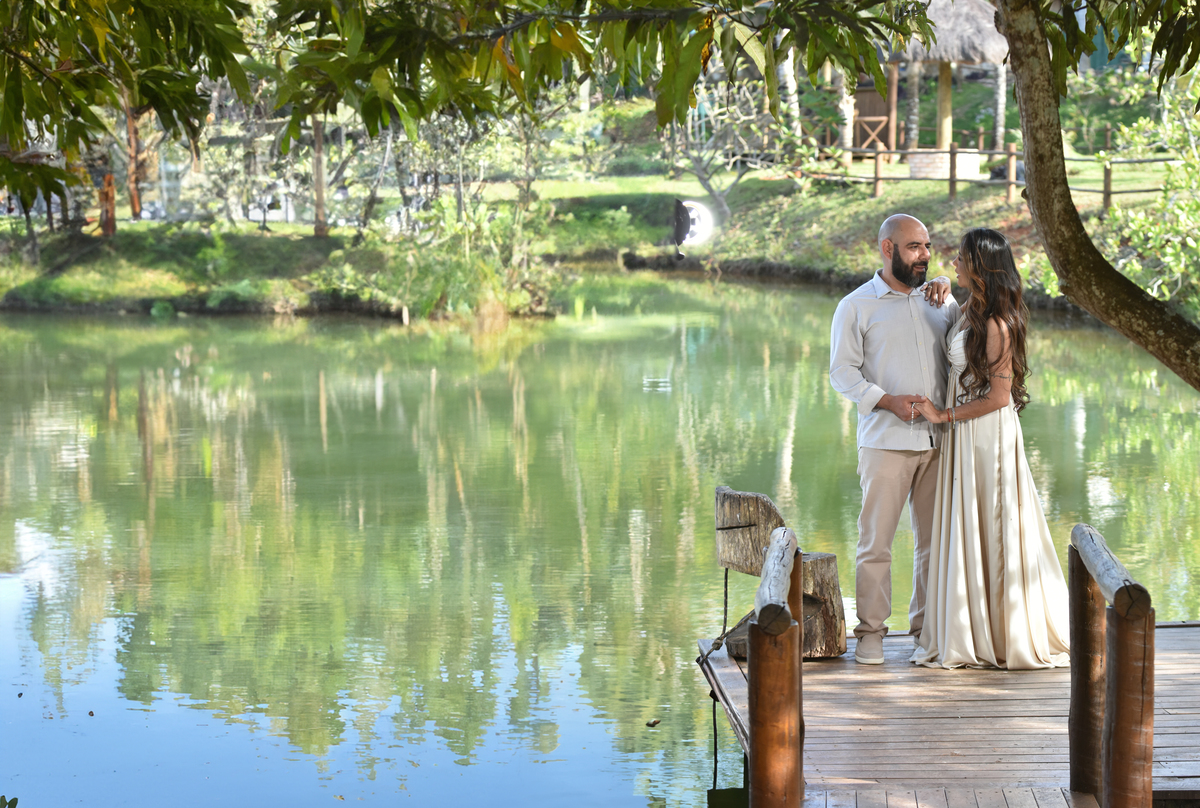 Ensaio fotográfico de Noivos
