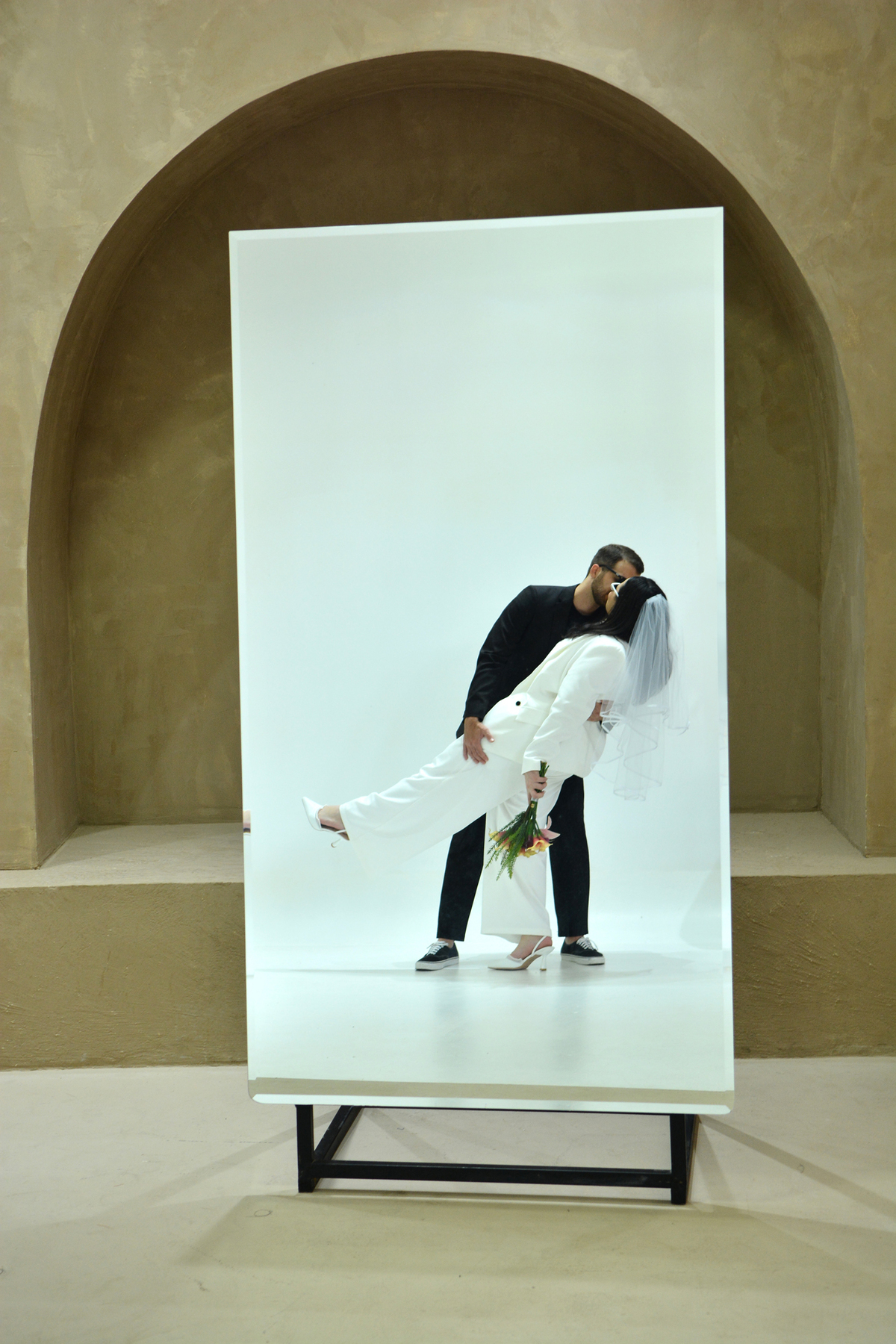 Ensaio fotográfico pre wedding em estúdio