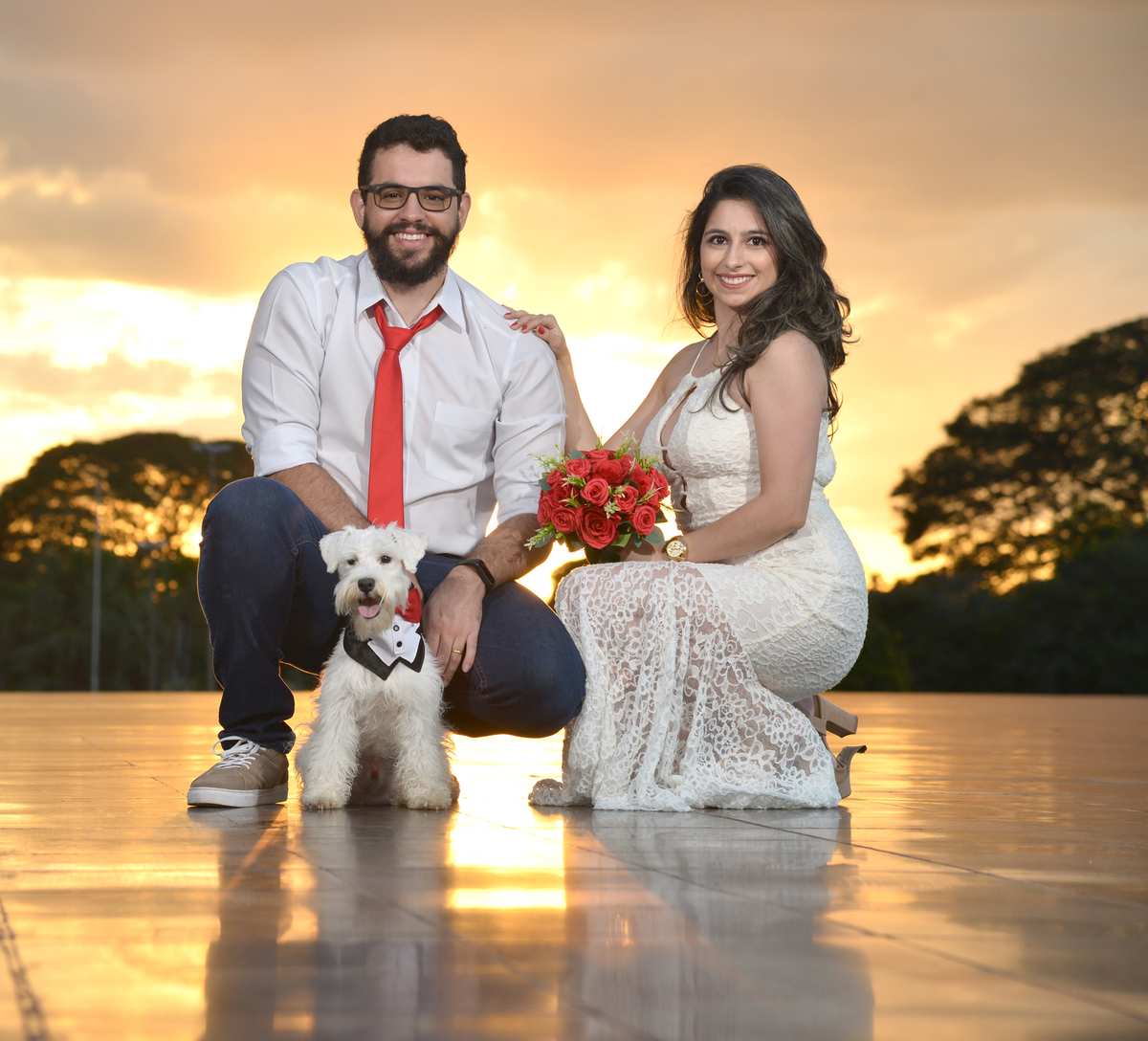 Ensaio Romântico com Pet