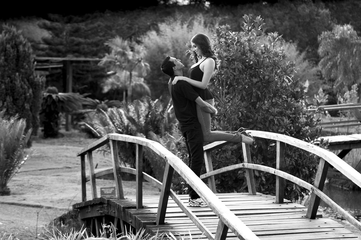  ensaio romantico Jardim botanico