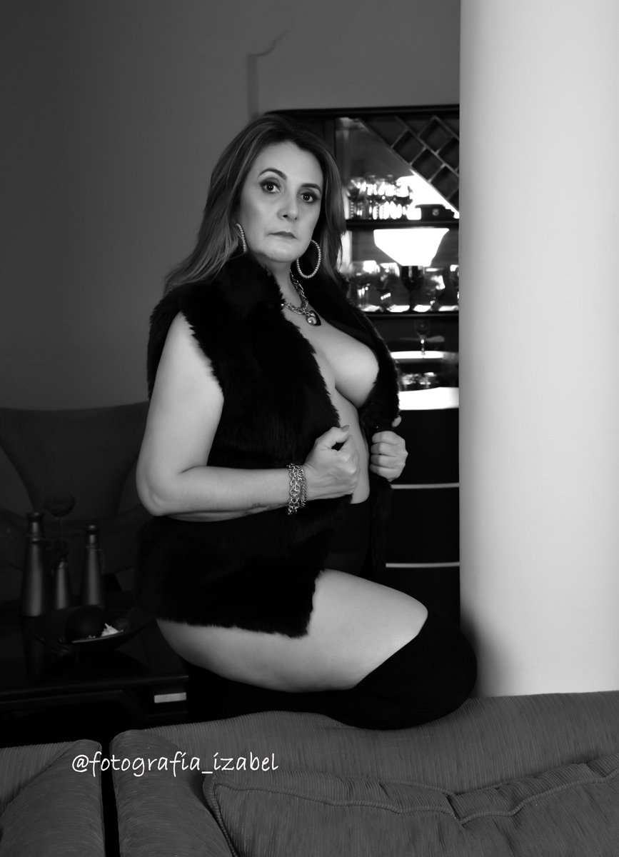 Ensaio fotográfico sensual