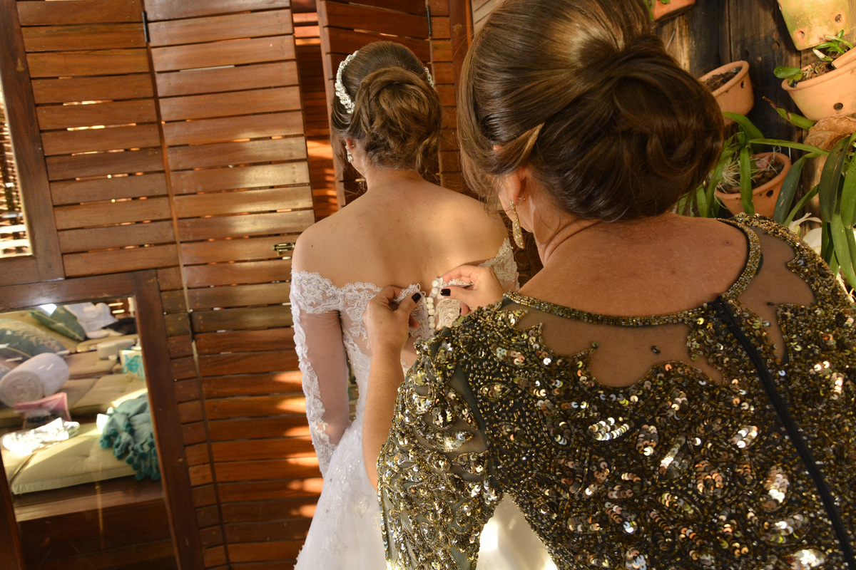 making of noiva Na Gartem Haus cafe colonial