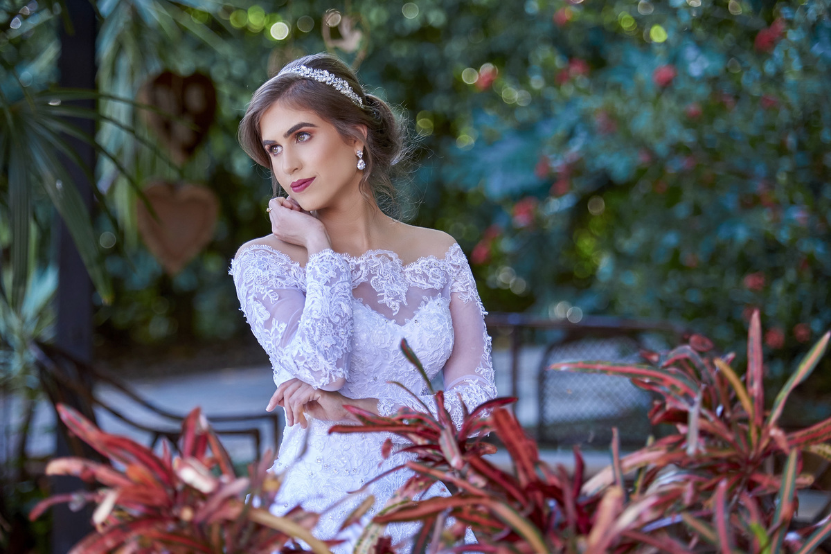 previa de noiva olhar do profissional