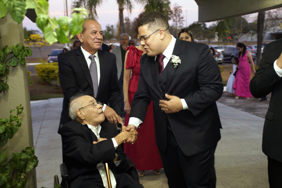 recepção de casamento no oratorio do soldado DF