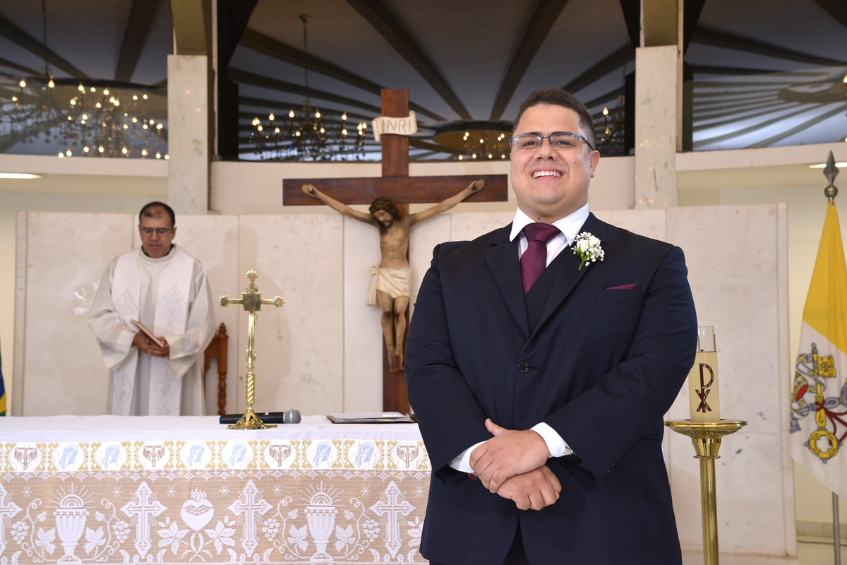 Casamento no oratório do soldado DF