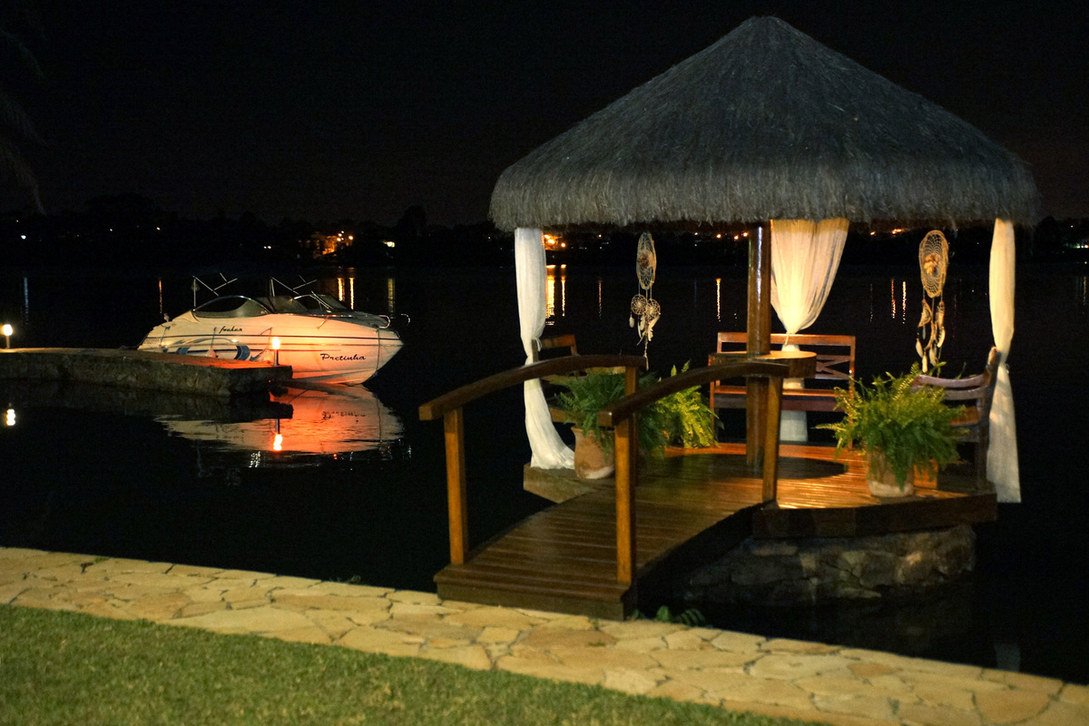 Decoração na Garten Haus Café colonial