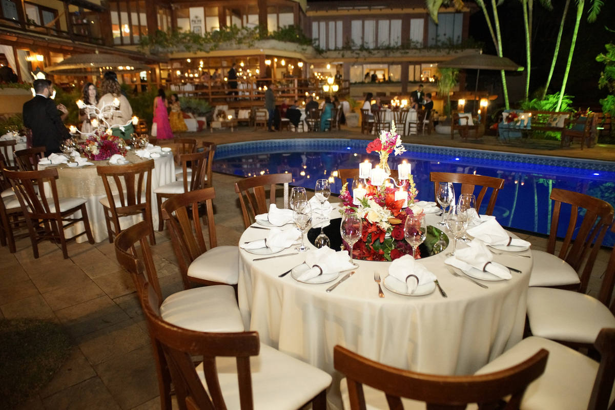 decoração de casamento so salão de festas gartem haus cafe colonial