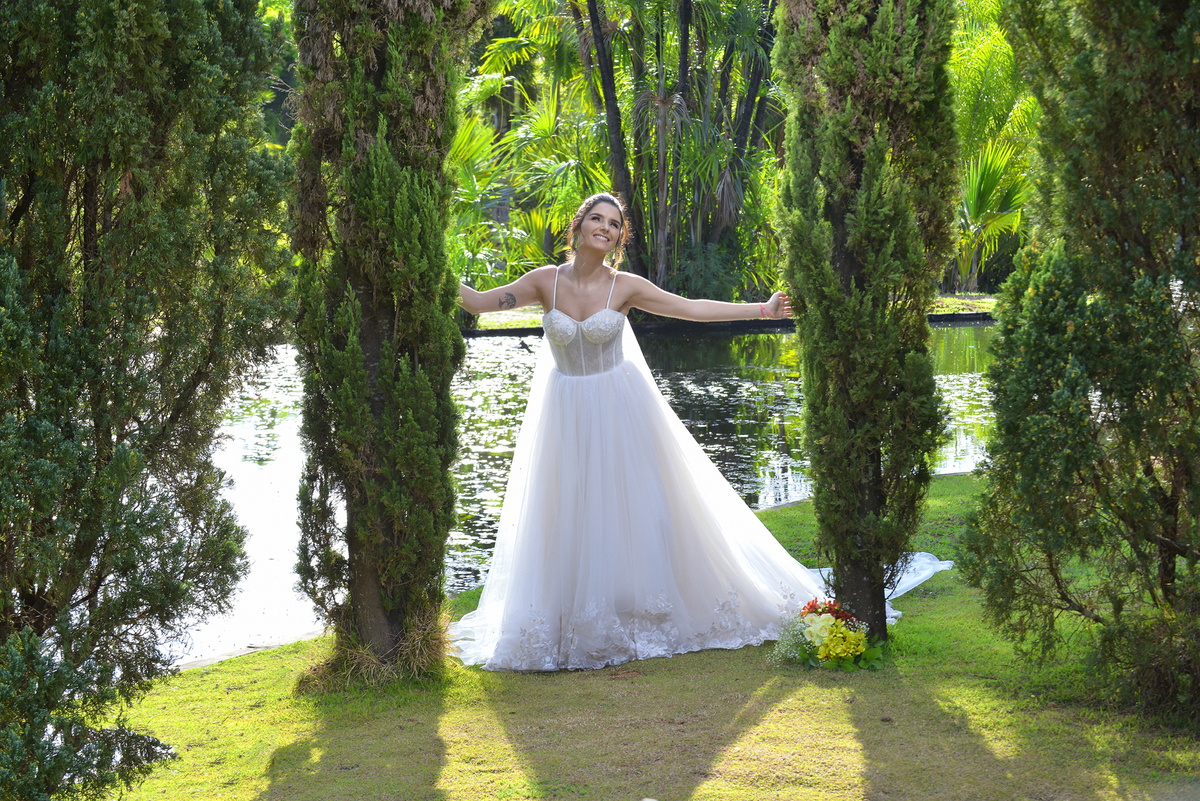 Previa de noiva no jardim Botânico Brasília DF 