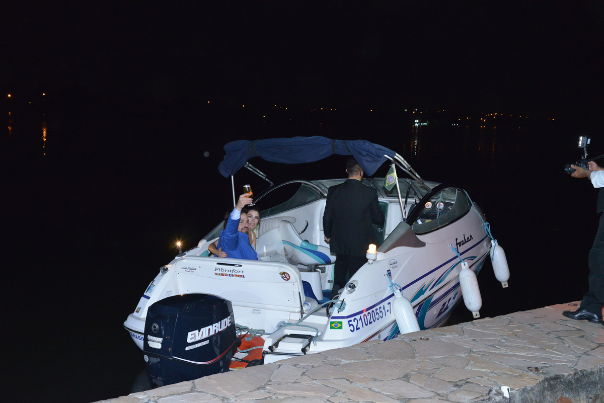 Casamento no lago Paranoá Brasília