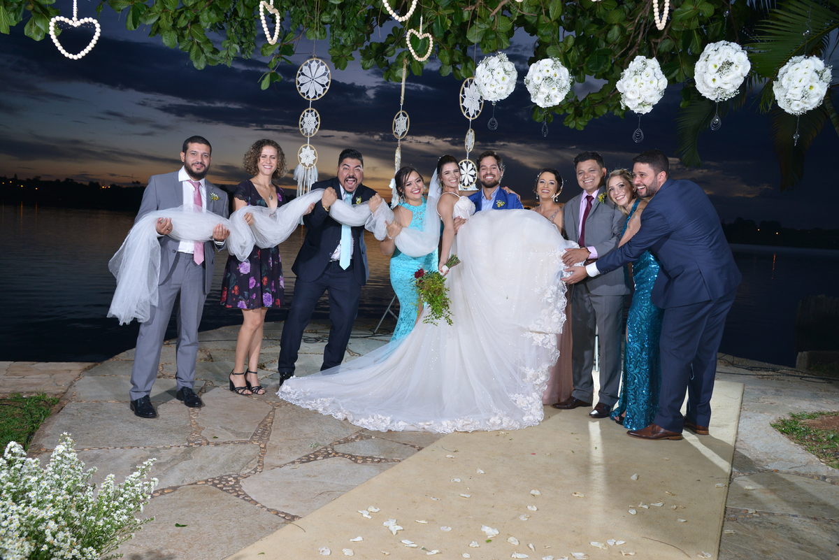 recepção de casamento na gartem haus cafe colonial