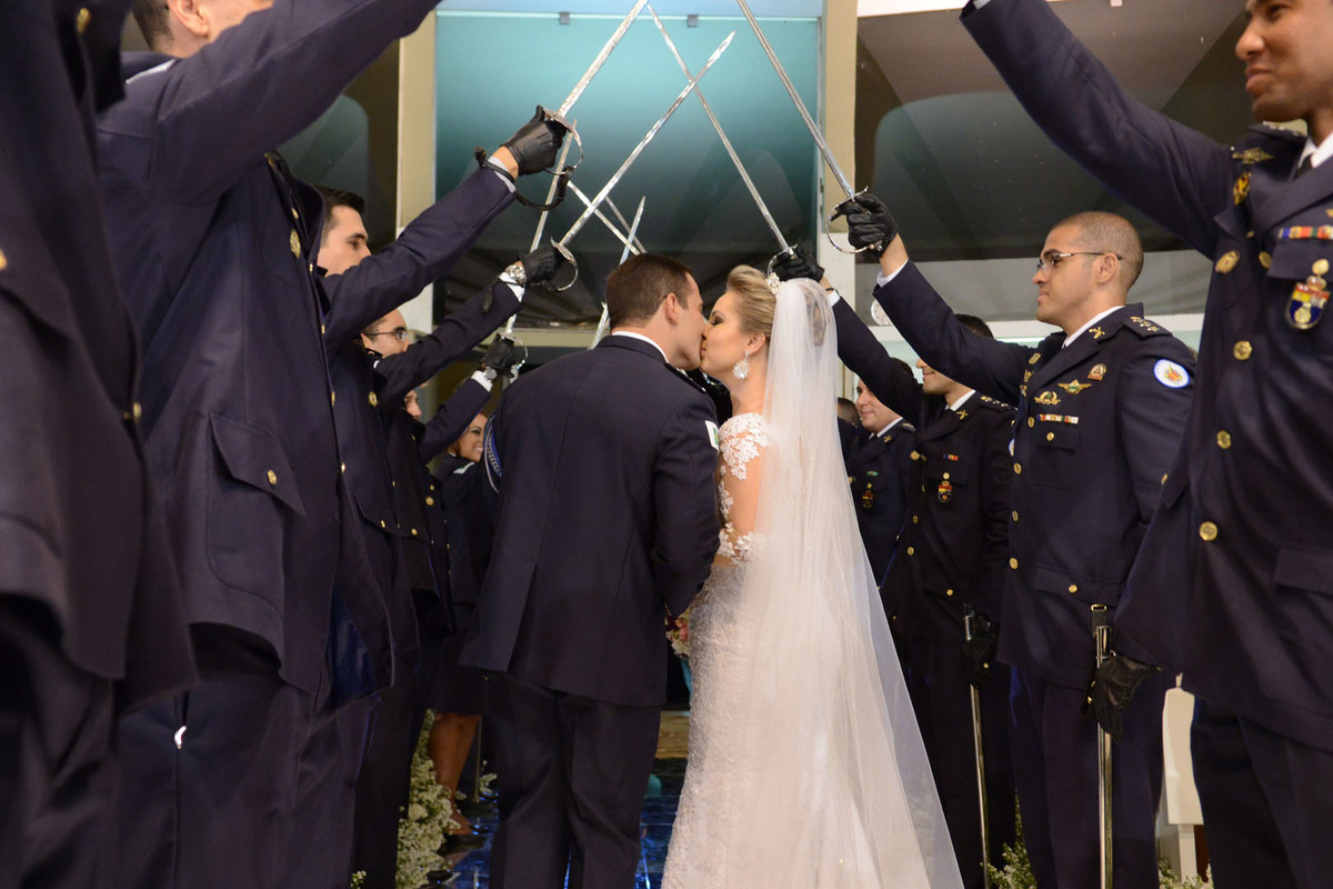 Casamento  Militar no Oratório do soldado Brasília
