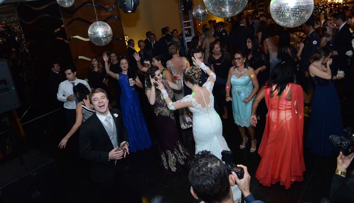 Festa de casamento no Clube Naval Brasília