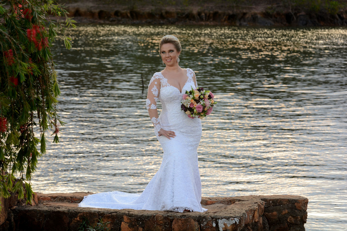 Ensaio fotográfico de Noiva