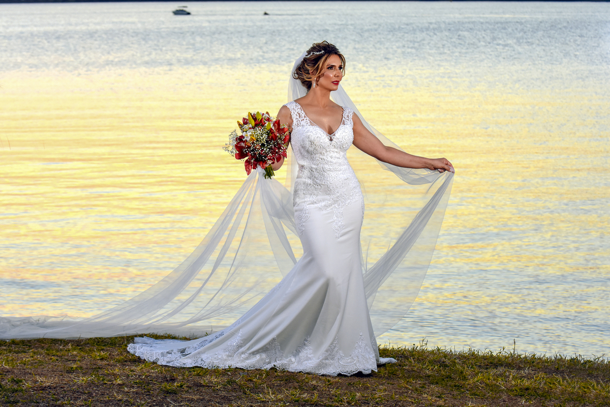 previa de noiva nas marges do lago paranoa DF