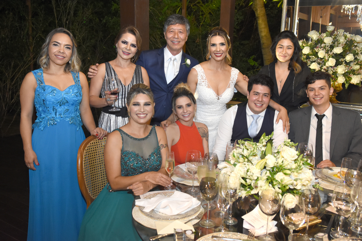 recepção de casamento no salão de festas Patu Anu