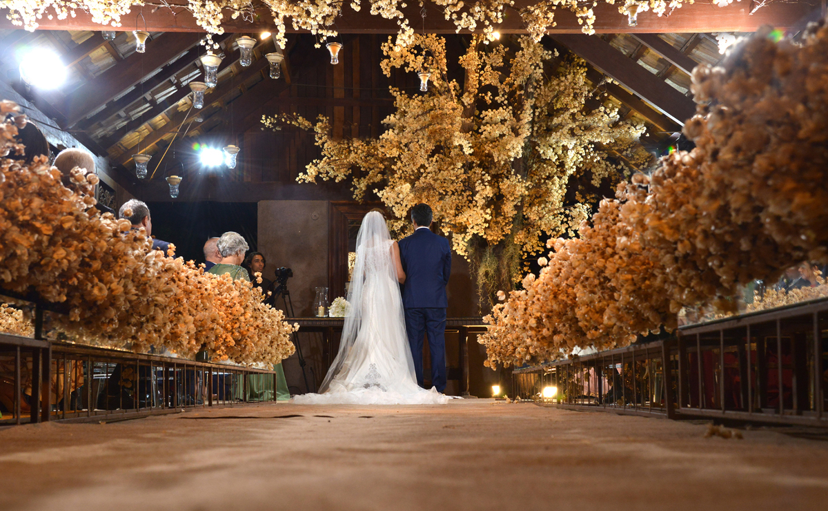 decoração de casamento no salão de festas Patù Anú