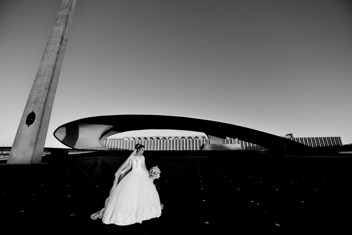 ensaio de noiva no SMU