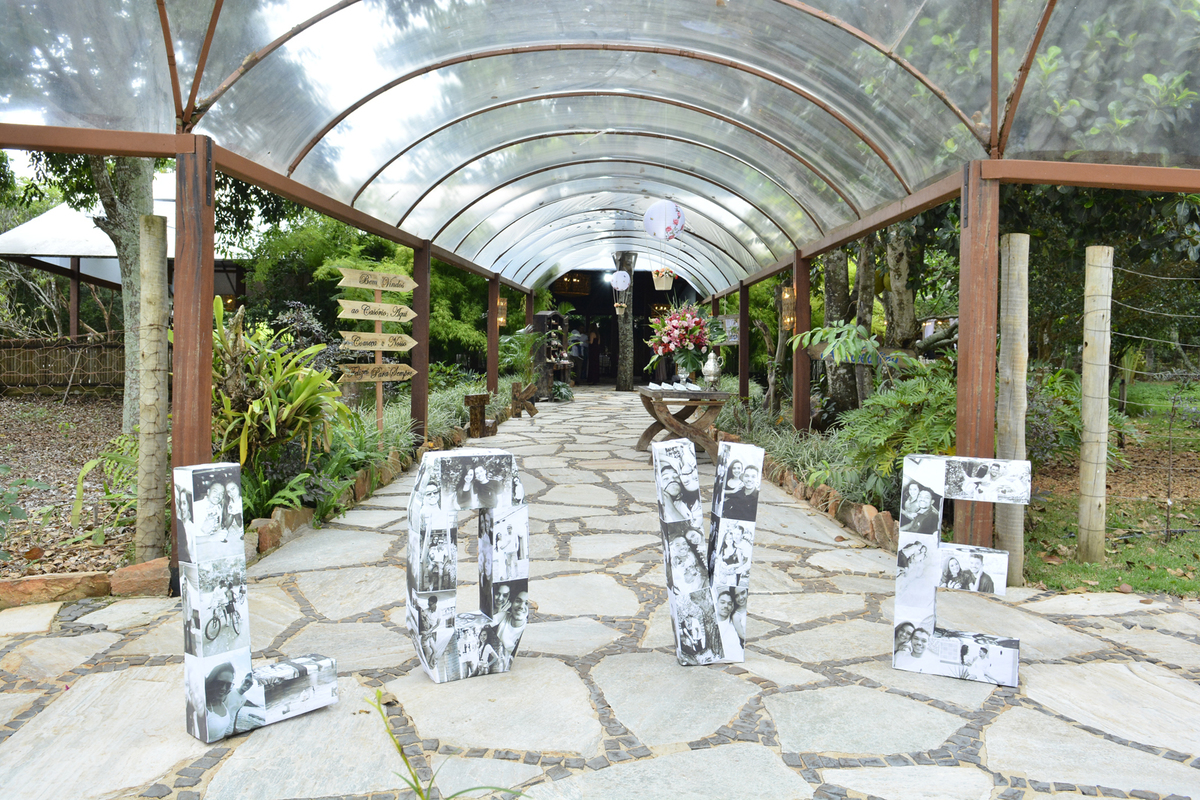 decoração do espaço florativa