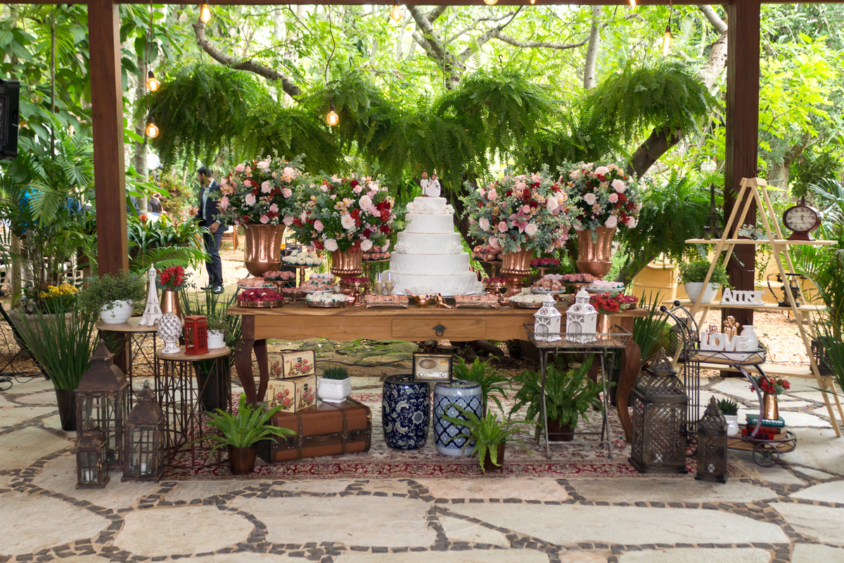 decoração de casamento no espaço florativa 